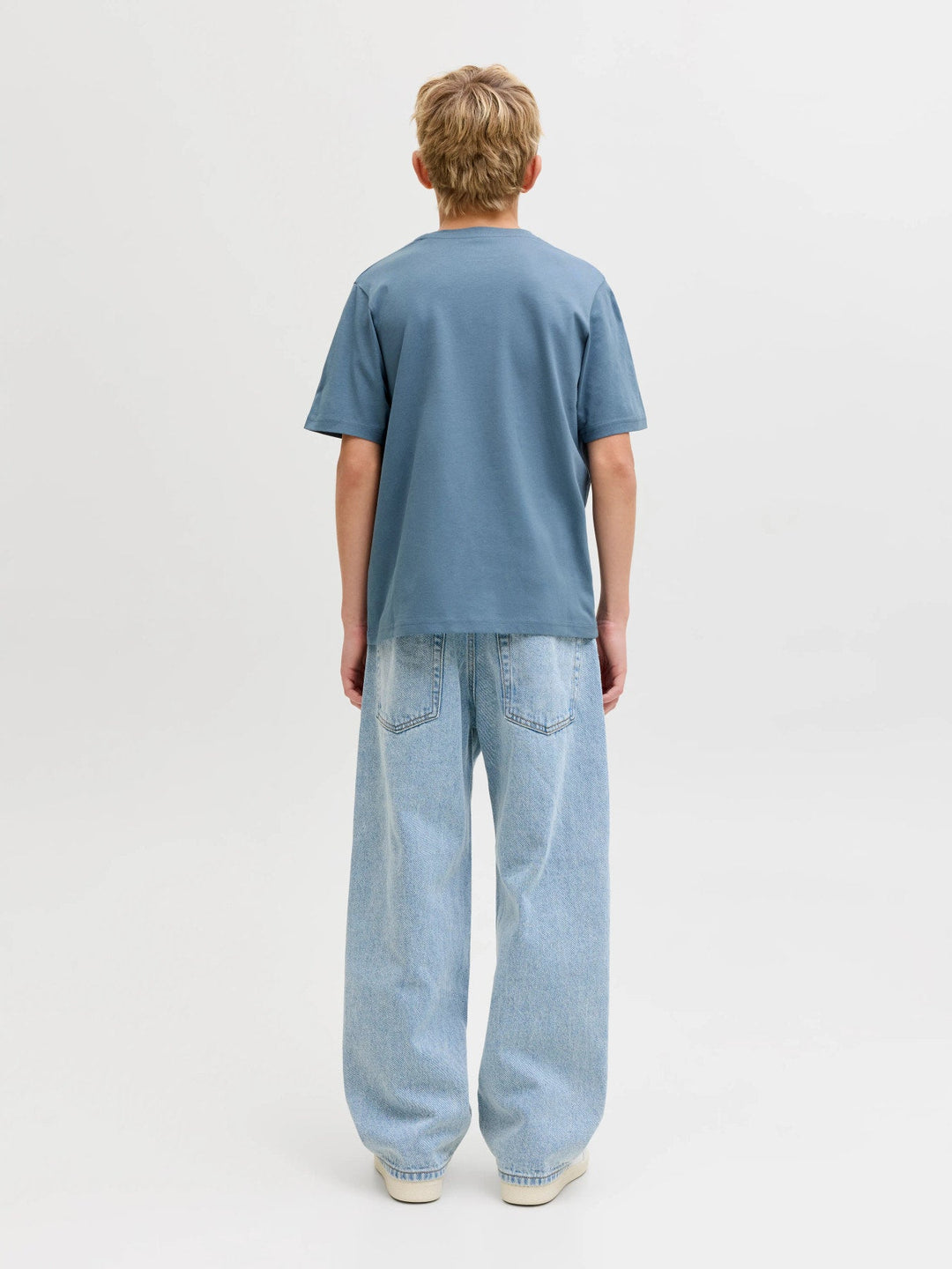 Jack & Jones JR Star T - skjorte - Blue Mirage for barn - Brobrobrille