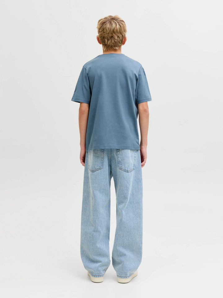 Jack & Jones JR Star T - skjorte - Blue Mirage for barn - Brobrobrille