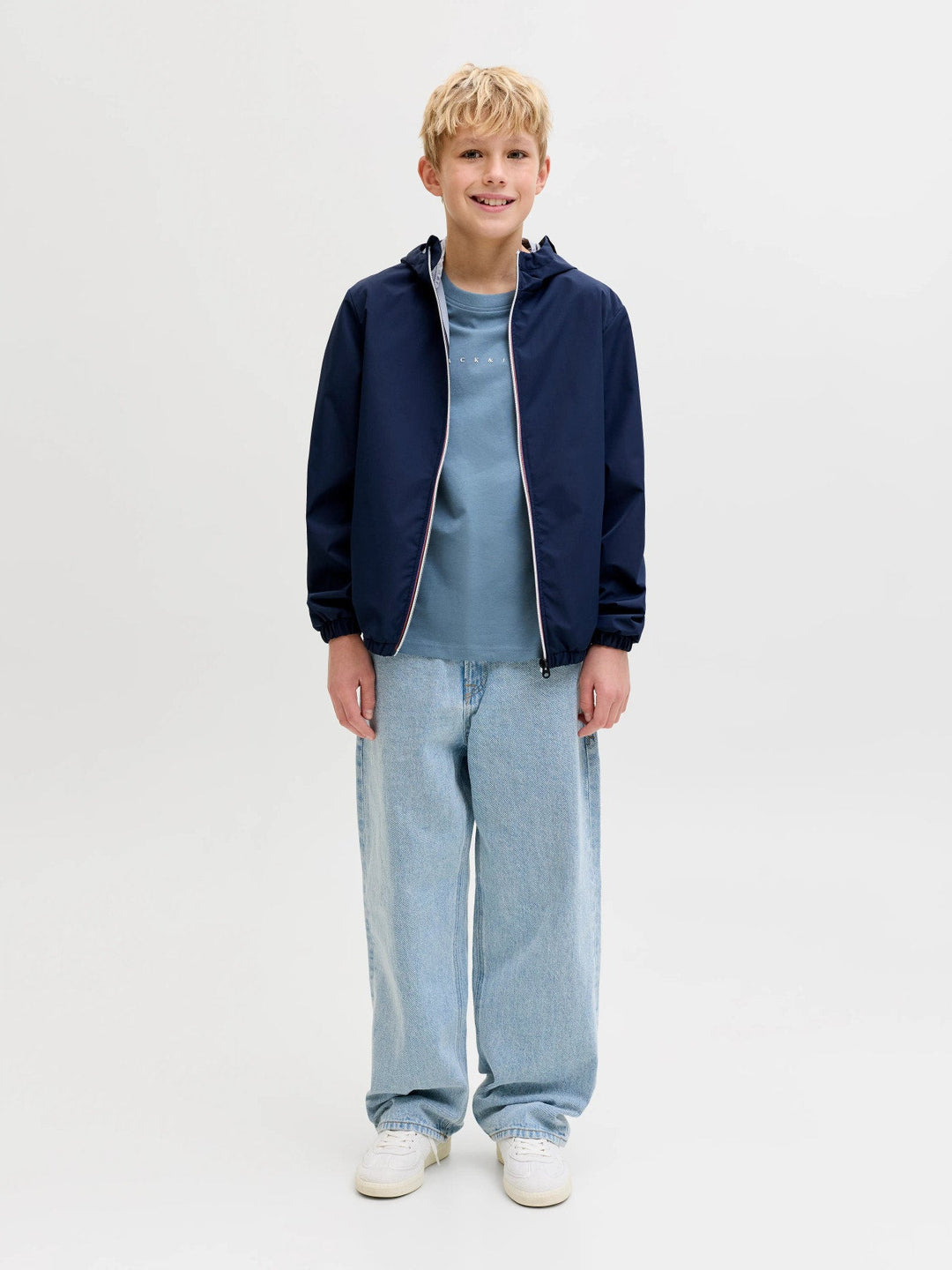 Jack & Jones JR Star T - skjorte - Blue Mirage for barn - Brobrobrille