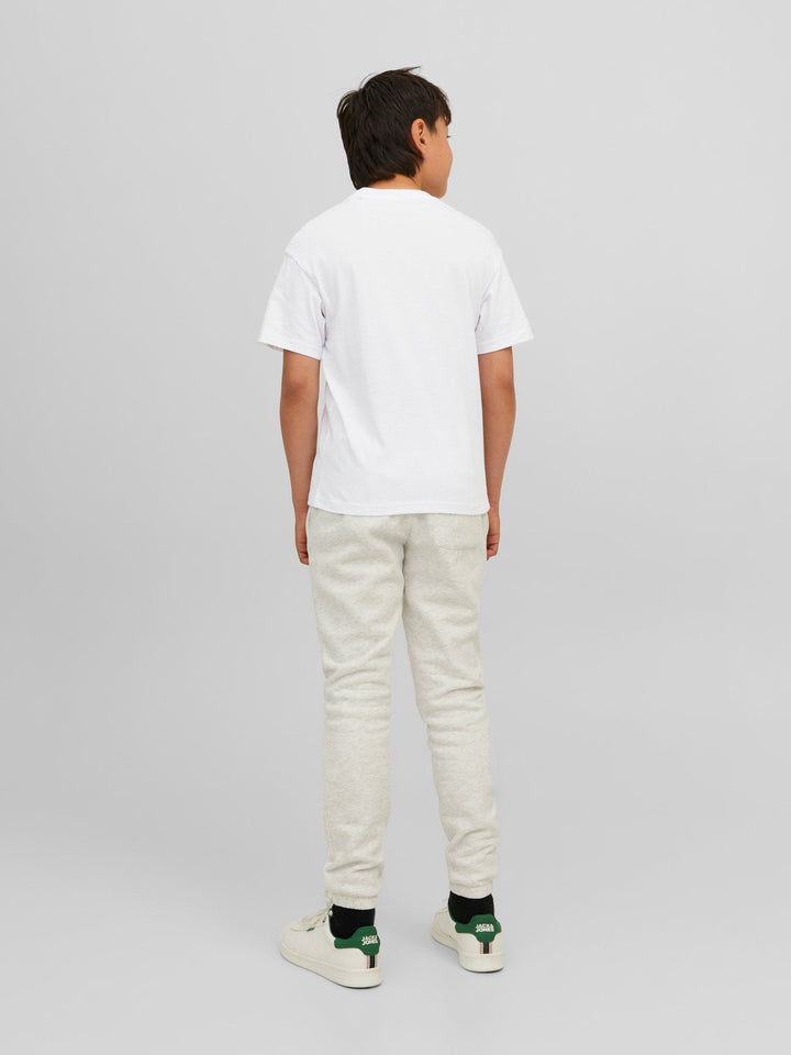 Jack & Jones JR Star T - skjorte - White for barn - Brobrobrille