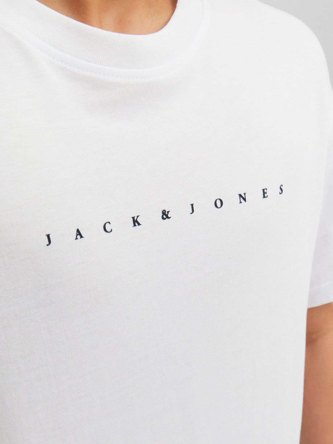 Jack & Jones JR Star T - skjorte - White for barn - Brobrobrille
