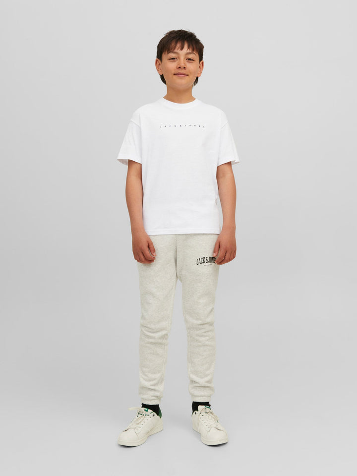 Jack & Jones JR Star T - skjorte - White for barn - Brobrobrille