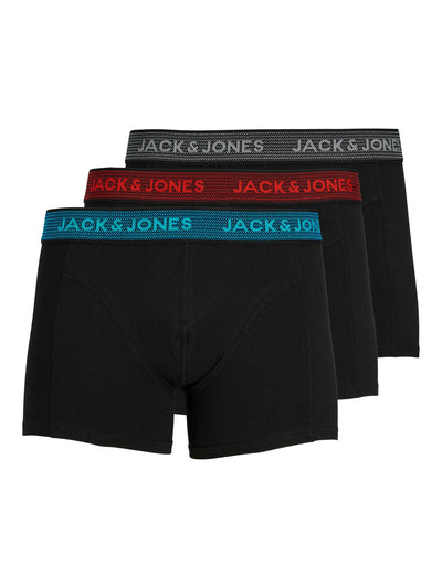 Jack & Jones JR Waistband Boxer 3 - pack - Flerfarget for barn - Brobrobrille