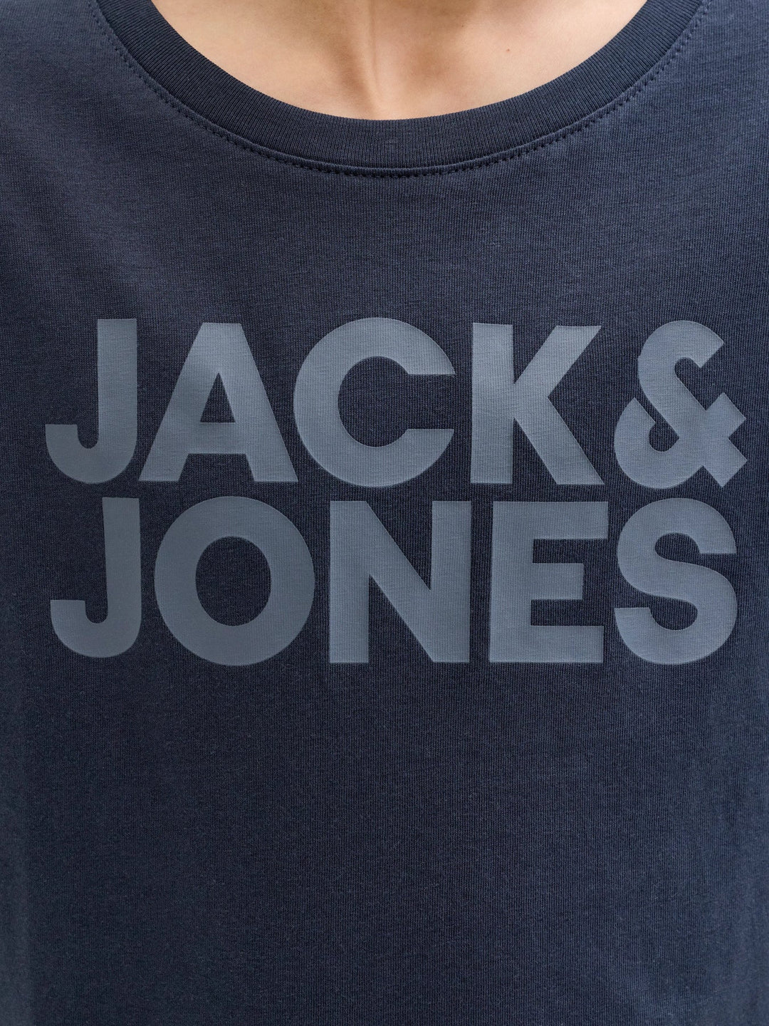 Jack & Jones Junior Corp Logo T - skjorte 2 - pk - Black Tonal / Navy Blazer for barn - Brobrobrille