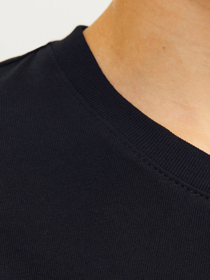 Jack & Jones Junior Corp Logo T - skjorte - Black for barn - Brobrobrille