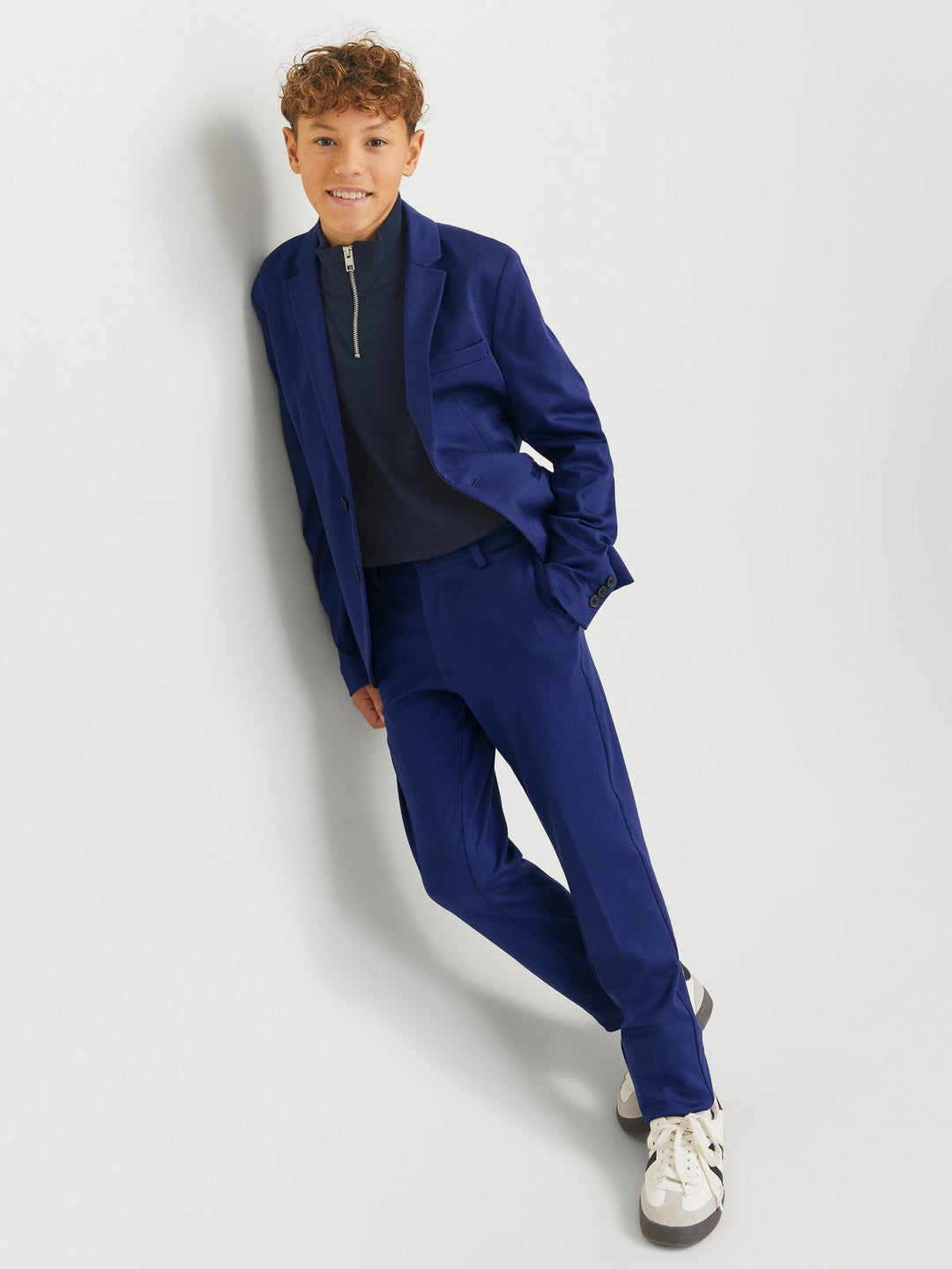 Jack & Jones Junior Jaxon dress - Medieval Blue for barn - Brobrobrille