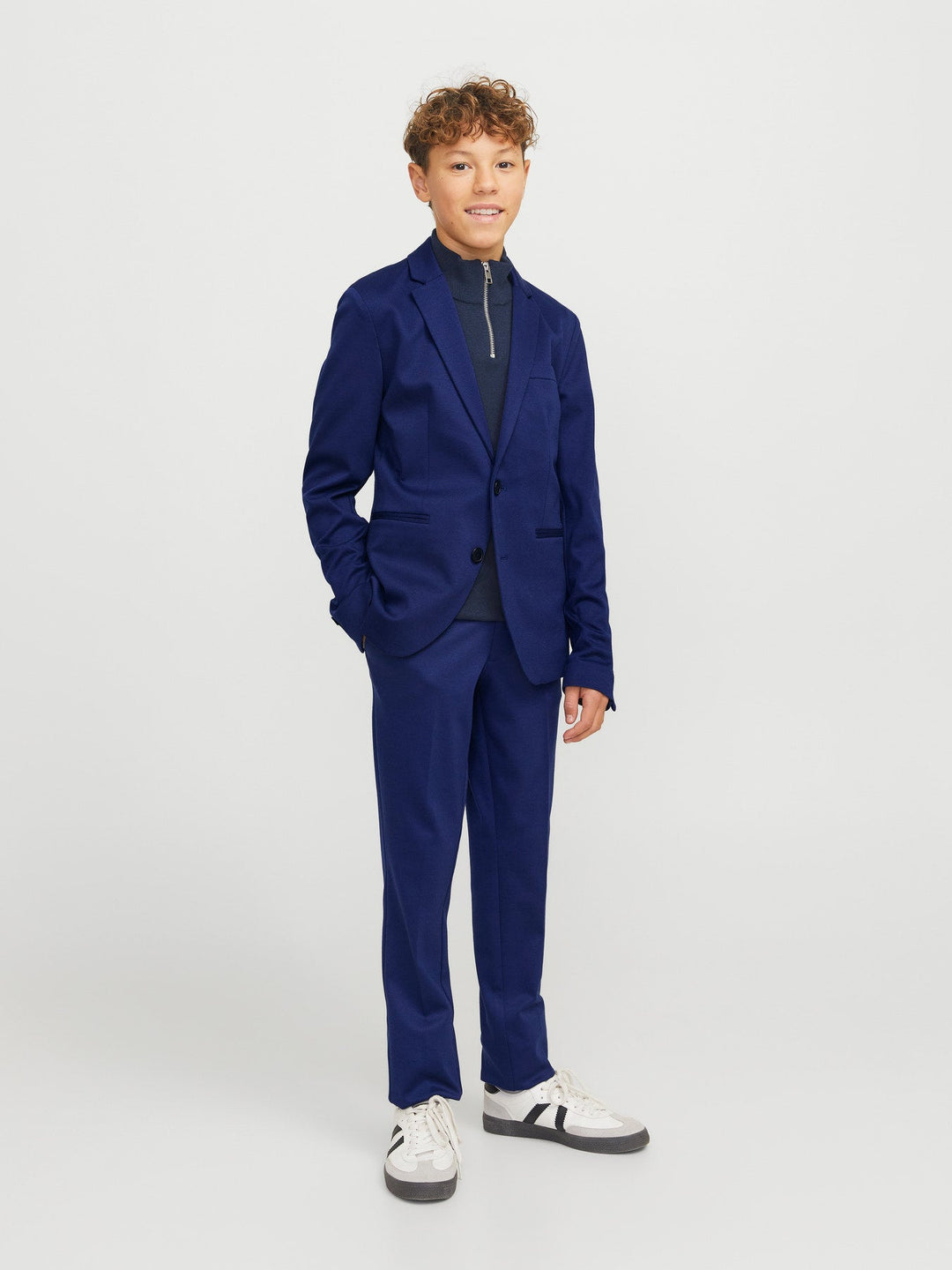 Jack & Jones Junior Jaxon dress - Medieval Blue for barn - Brobrobrille