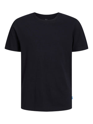 Jack & Jones Junior Organic Basic T - skjorte - Black for barn - Brobrobrille