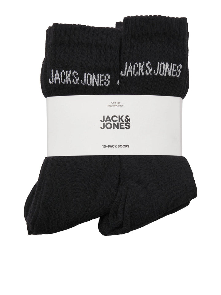 Jack & Jones Junior Regen Tennissokker 10 - pk - White for barn - Brobrobrille