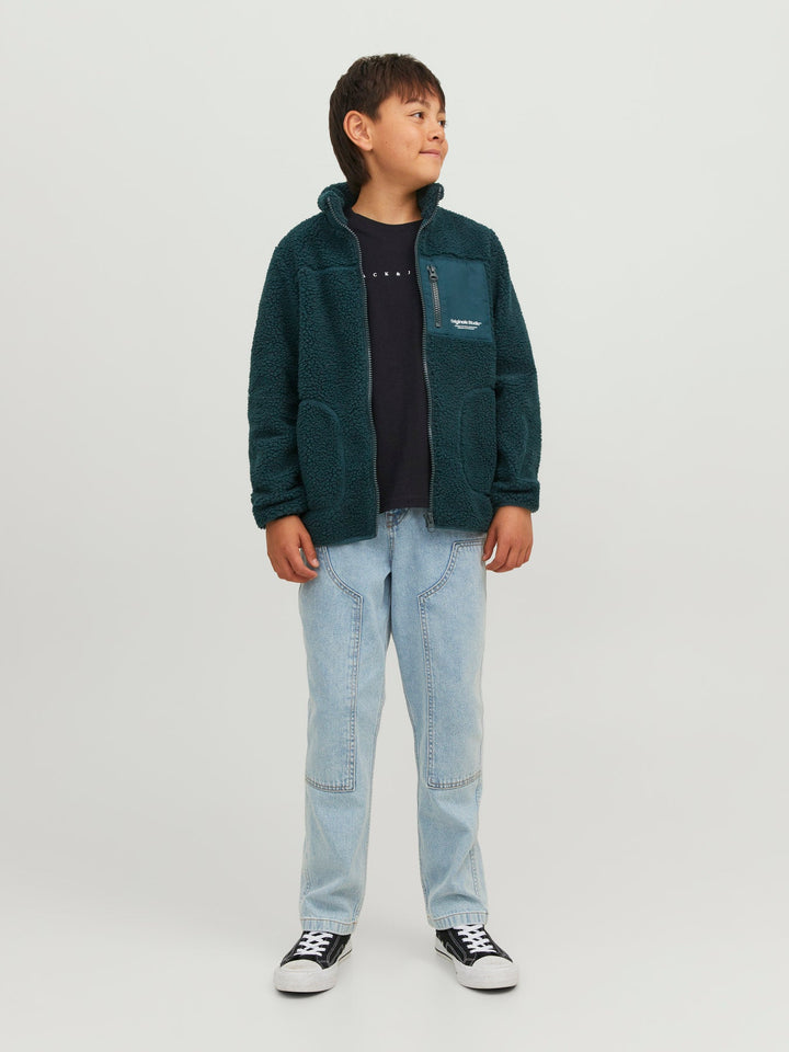 Jack & Jones Junior Star T - skjorte - Black for barn - Brobrobrille
