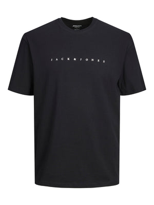 Jack & Jones Junior Star T - skjorte - Black for barn - Brobrobrille