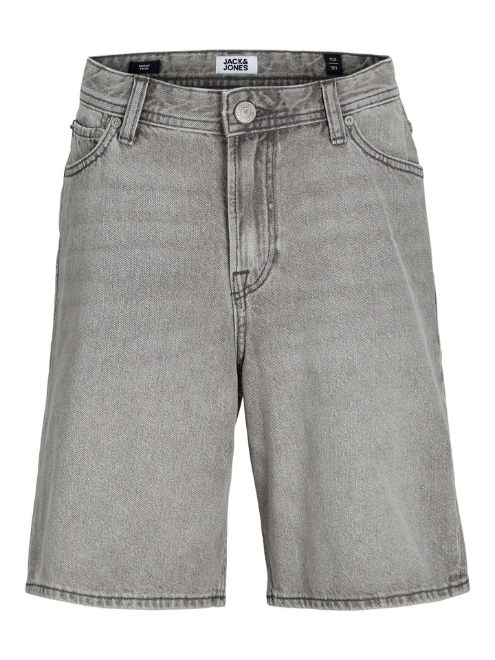 Jack & Jones Junior Tony denimshorts med elastisk liv – Grey Denim for barn - Brobrobrille