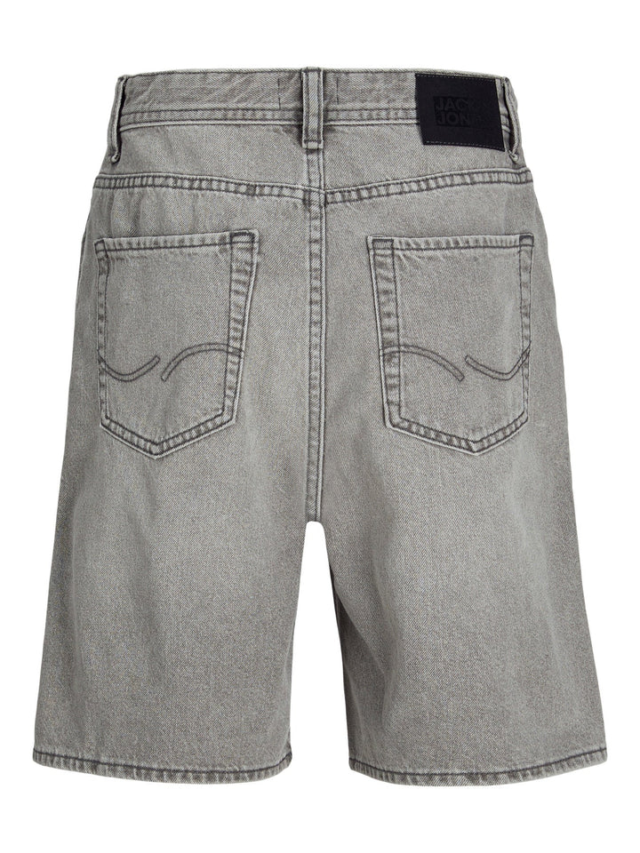 Jack & Jones Junior Tony denimshorts med elastisk liv – Grey Denim for barn - Brobrobrille