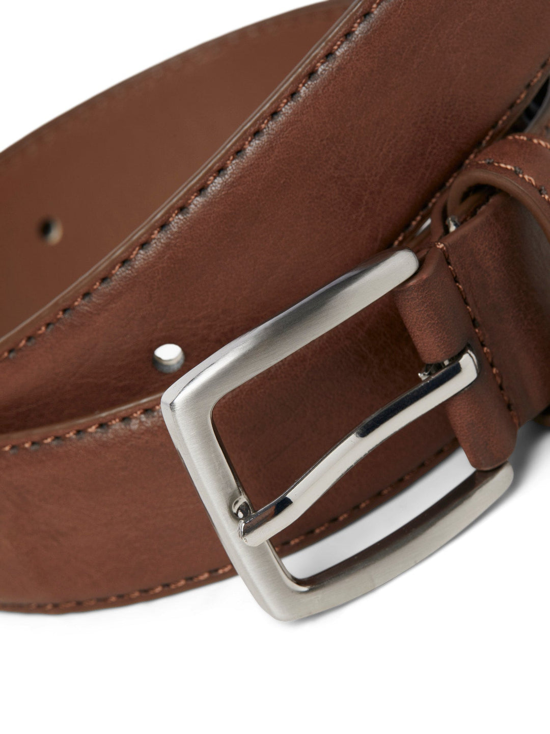 Jack&Jones Junior Anton belte i kunstskinn – Cognac for barn - Brobrobrille