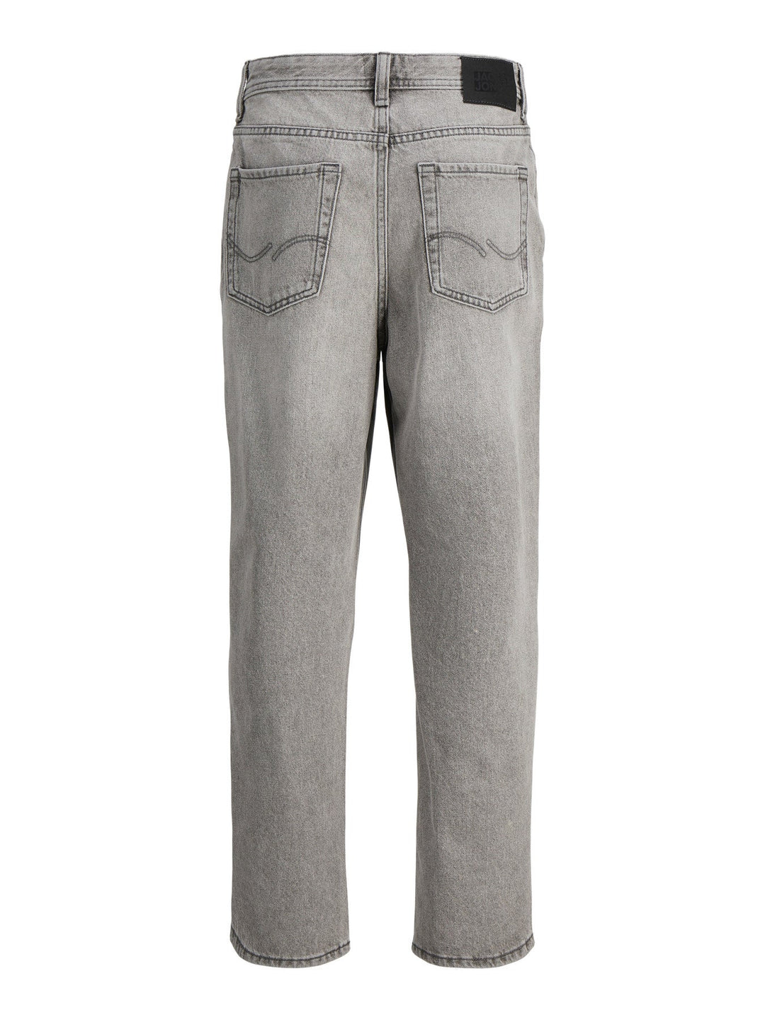 Jack&Jones Junior Chris jeans i grå bomullsdenim – Grey Denim for barn - Brobrobrille