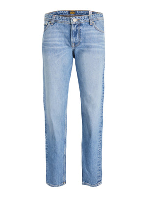 Jack&Jones Junior Chris jeans med stretch – Blue Denim for barn - Brobrobrille