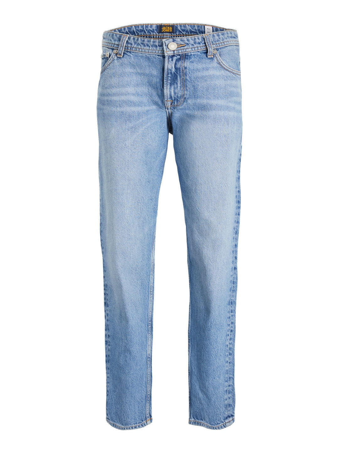 Jack&Jones Junior Chris jeans med stretch – Blue Denim for barn - Brobrobrille
