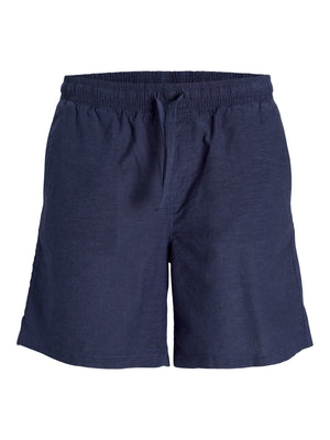Jack&Jones Junior Jaiden joggershorts i bomull – Night Sky for barn - Brobrobrille