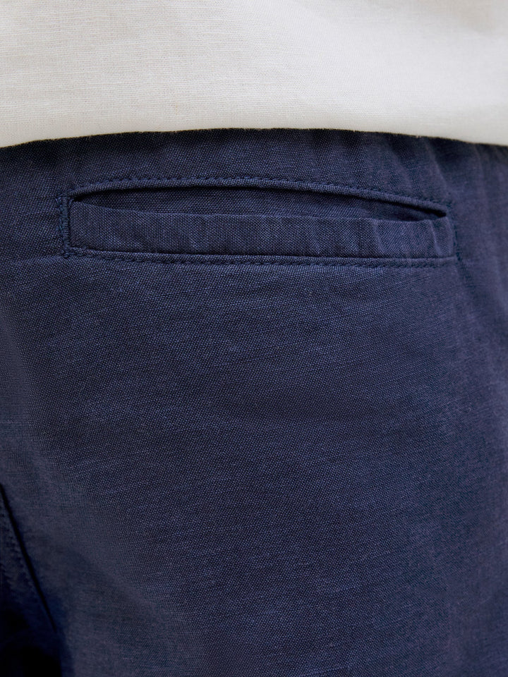 Jack&Jones Junior Jaiden joggershorts i bomull – Night Sky for barn - Brobrobrille