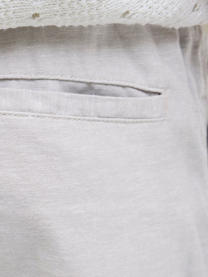 Jack&Jones Junior Kane joggebukse i bomull – Crockery Melange for barn - Brobrobrille