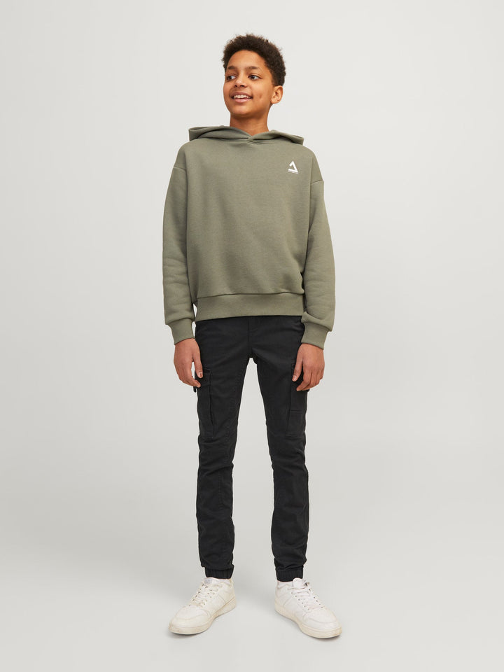 Jack&Jones Junior Paul chinosbukse – Black for barn - Brobrobrille