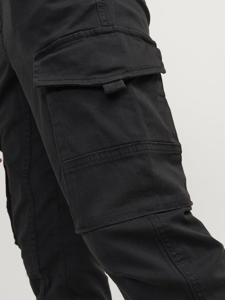 Jack&Jones Junior Paul chinosbukse – Black for barn - Brobrobrille