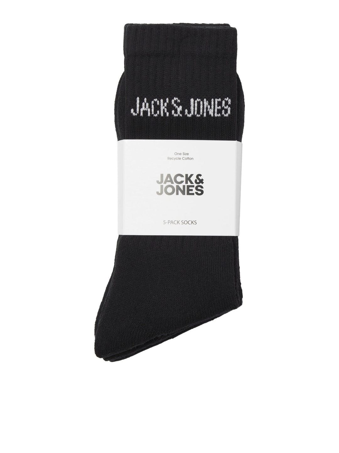 Jack&Jones Junior Regen tennissokker 5 - pk – Black for barn - Brobrobrille