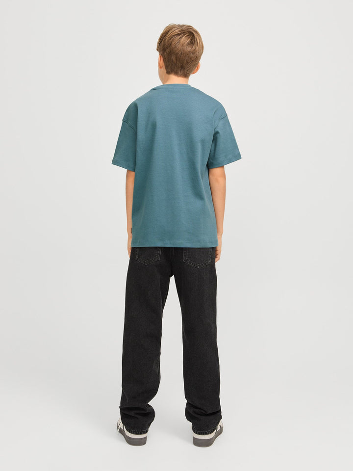Jack&Jones Junior Urban t - skjorte i økologisk bomull – Oceanview for barn - Brobrobrille