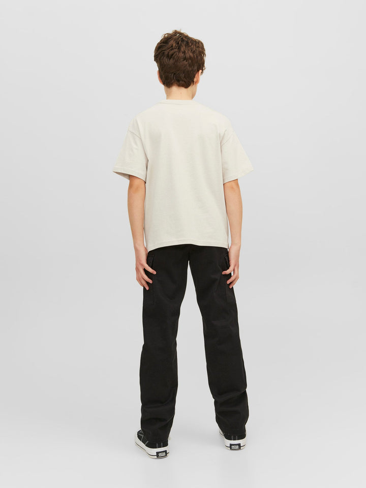 Jack&Jones Junior Vesterbro t - skjorte med 3D - trykk – Moonbeam for barn - Brobrobrille