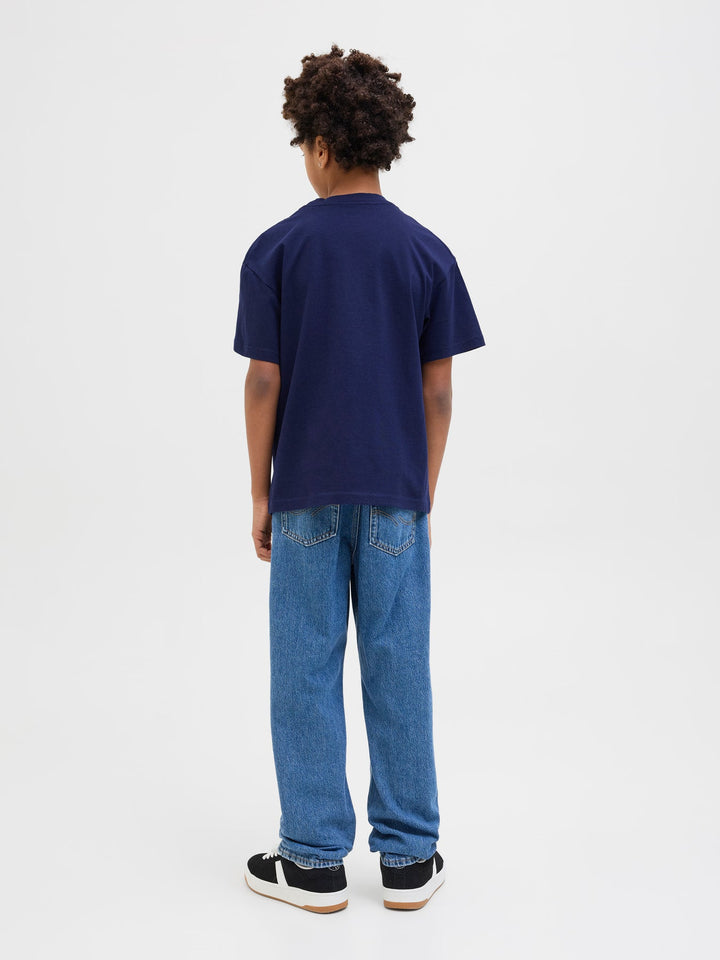 Jack&Jones Junior Vesterbro t - skjorte med 3D - trykk – Ocean Cavern for barn - Brobrobrille