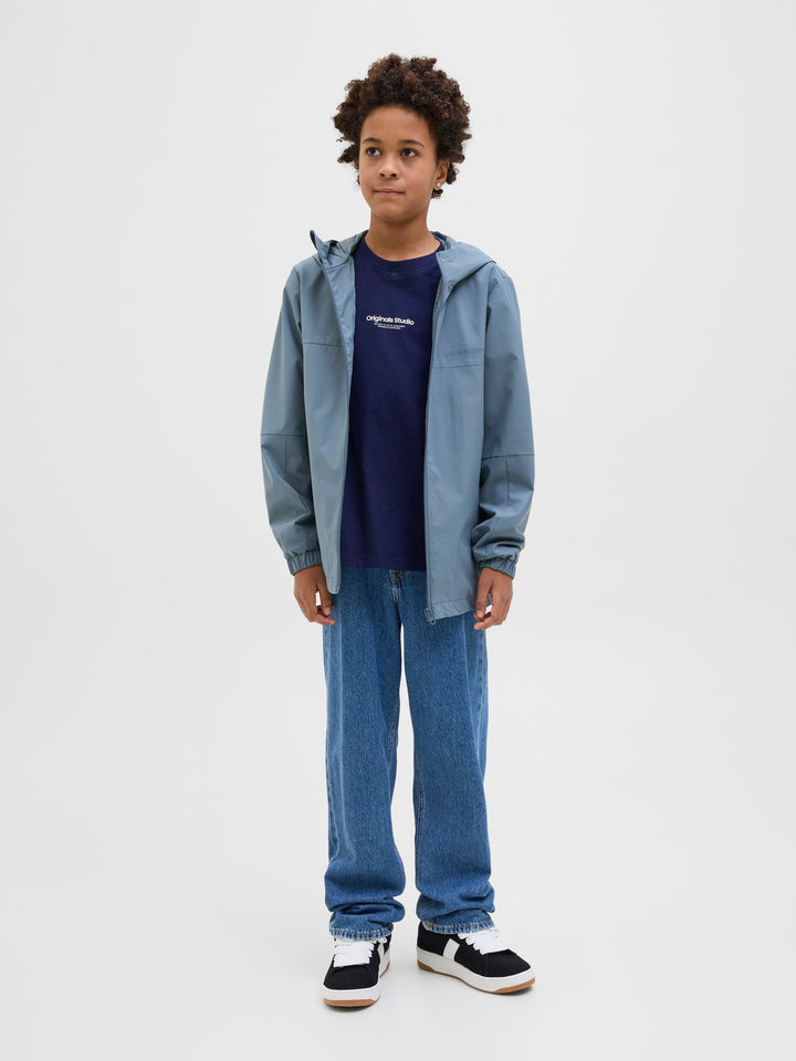Jack&Jones Junior Vesterbro t - skjorte med 3D - trykk – Ocean Cavern for barn - Brobrobrille
