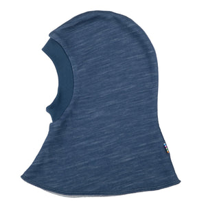 Joha Balaclava Dobbel Lag – Dark Denim for barn - Brobrobrille
