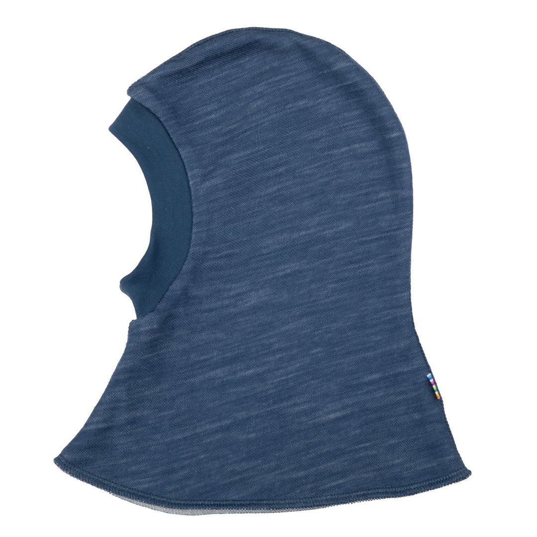 Joha Balaclava Dobbel Lag – Dark Denim for barn - Brobrobrille