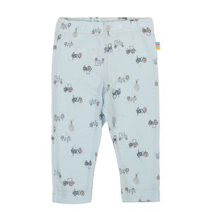 Joha Bambus Leggings - Lyseblå for barn - Brobrobrille