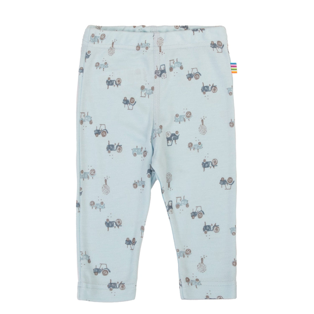 Joha Bambus Leggings - Lyseblå for barn - Brobrobrille
