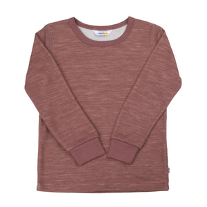 Joha Bluse med lange ermer – Mørk Rose for barn - Brobrobrille