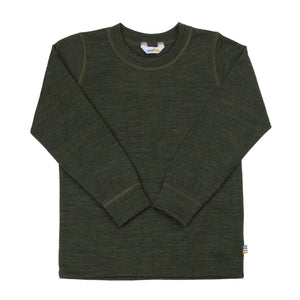 Joha Bluse med lange ermer – Mos Grønn for barn - Brobrobrille