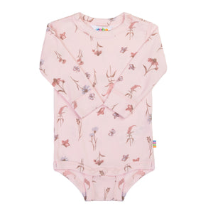 Joha Body Bambus Langermet - Lyserød for barn - Brobrobrille