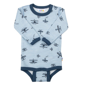 Joha Body med lange ermer – Lyseblå for barn - Brobrobrille