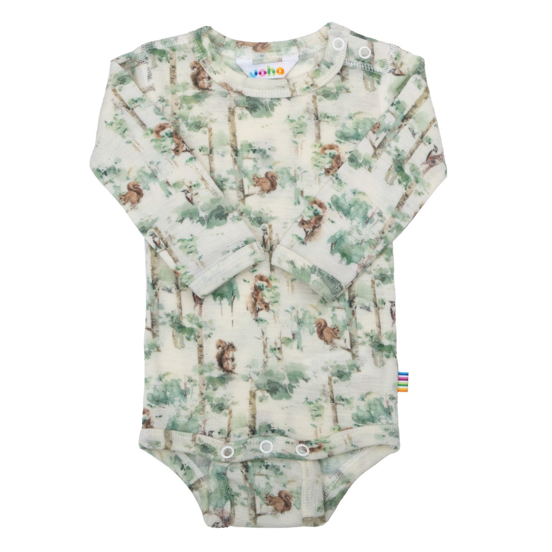 Joha Body med lange ermer – Off White for barn - Brobrobrille