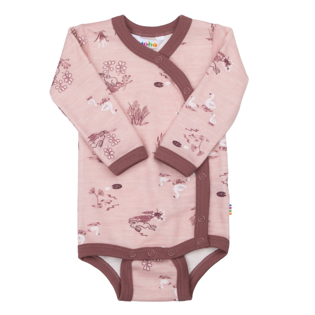 Joha Body med sidelukning – Lyserød for barn - Brobrobrille