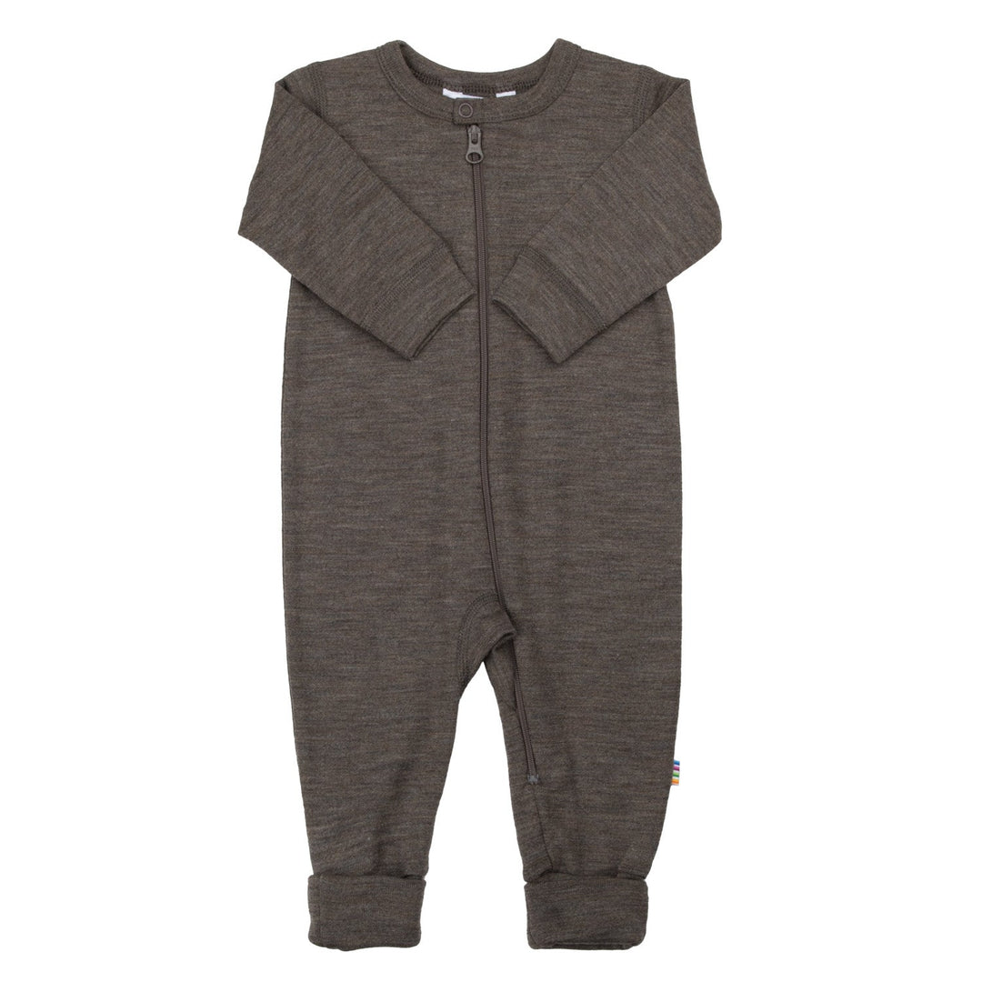 Joha Heldress med 2 - i - 1 fot – Brun Mel for barn - Brobrobrille