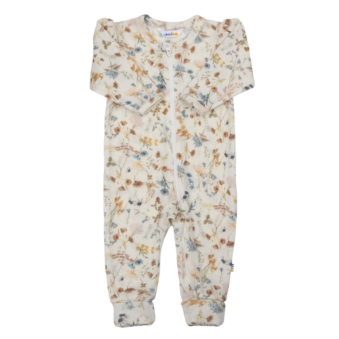 Joha Jumpsuit med 2 - i - 1 fot – Off White for barn - Brobrobrille