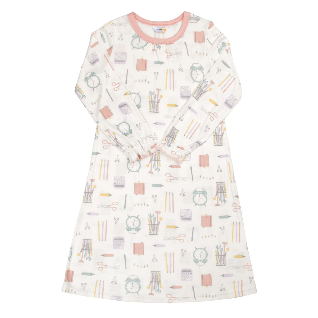 Joha Nightdress - Off White for barn - Brobrobrille