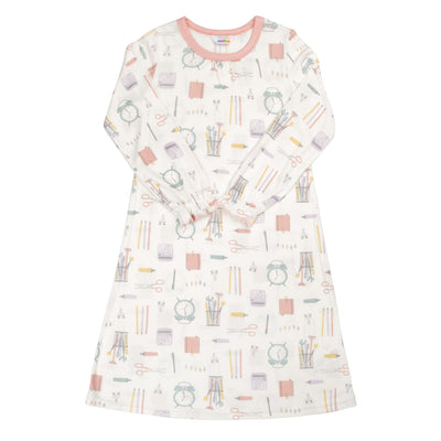 Joha Nightdress - Off White for barn - Brobrobrille