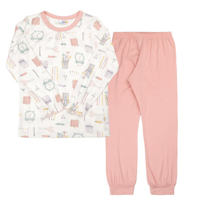 Joha Pyjamas – Off White for barn - Brobrobrille
