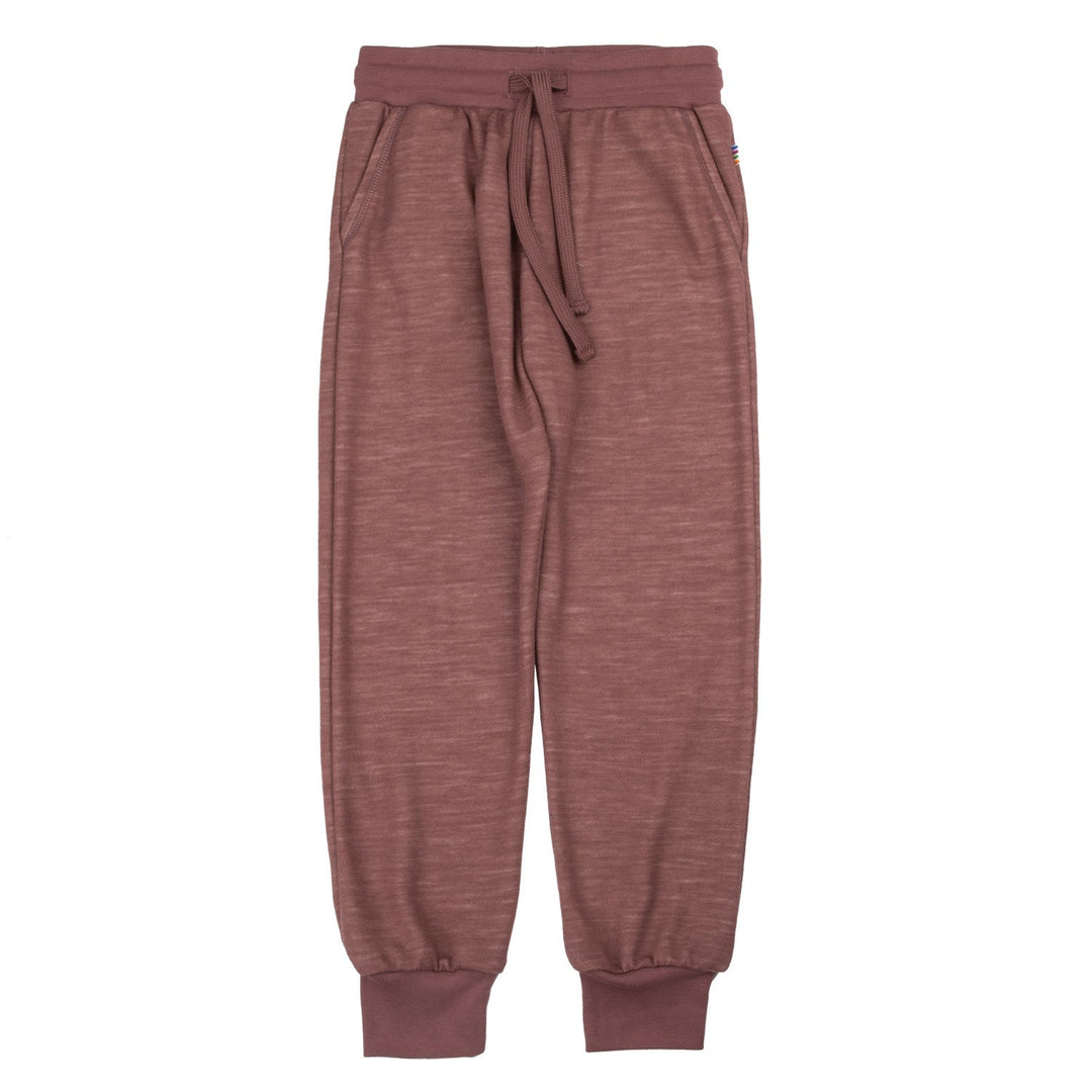 Joha Ullbukse med lommer – Mørk Rose for barn - Brobrobrille