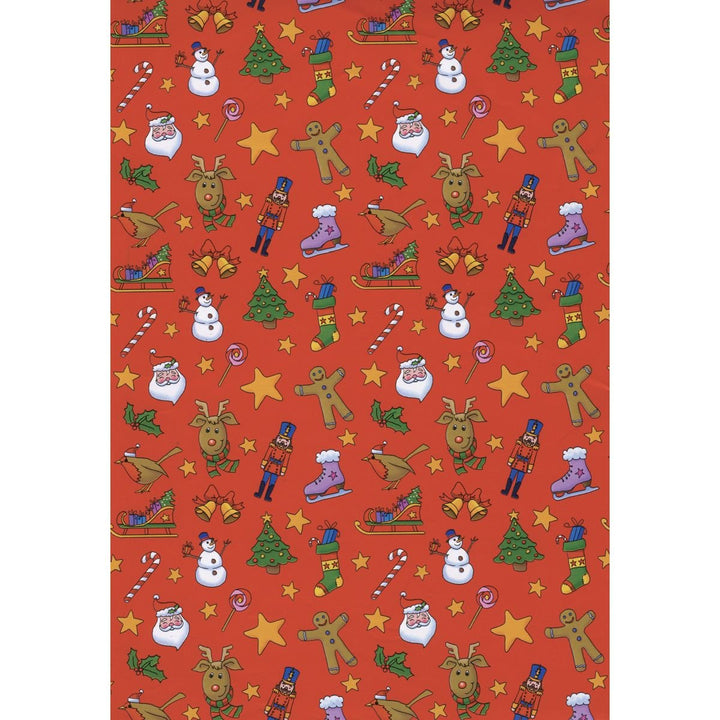 Julepapir Barn – 2 x 0,7 m Gavepapir (6 motiver) for barn - Brobrobrille