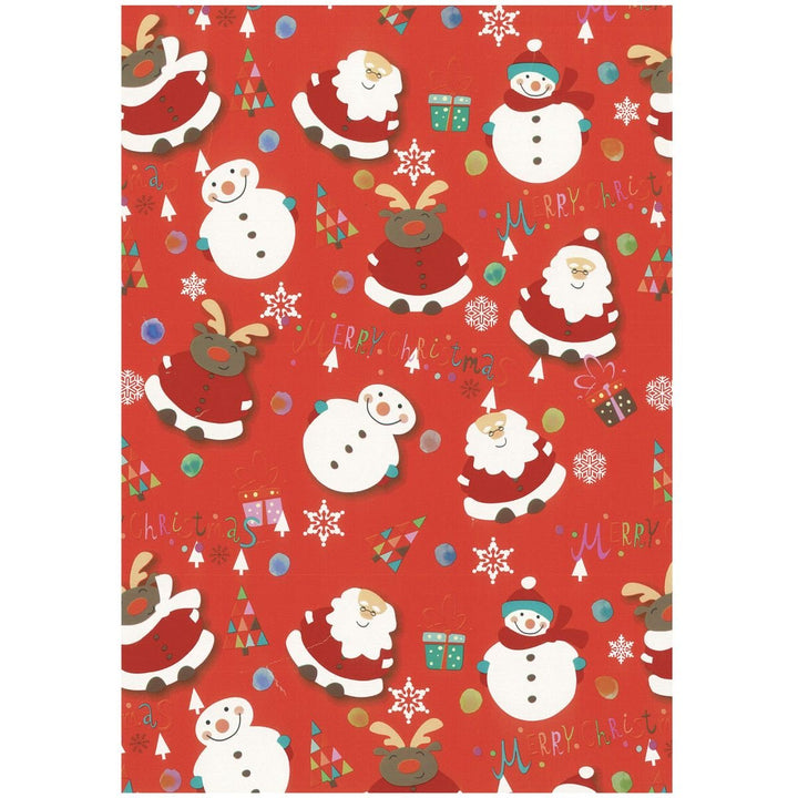 Julepapir Barn – 2 x 0,7 m Gavepapir (6 motiver) for barn - Brobrobrille