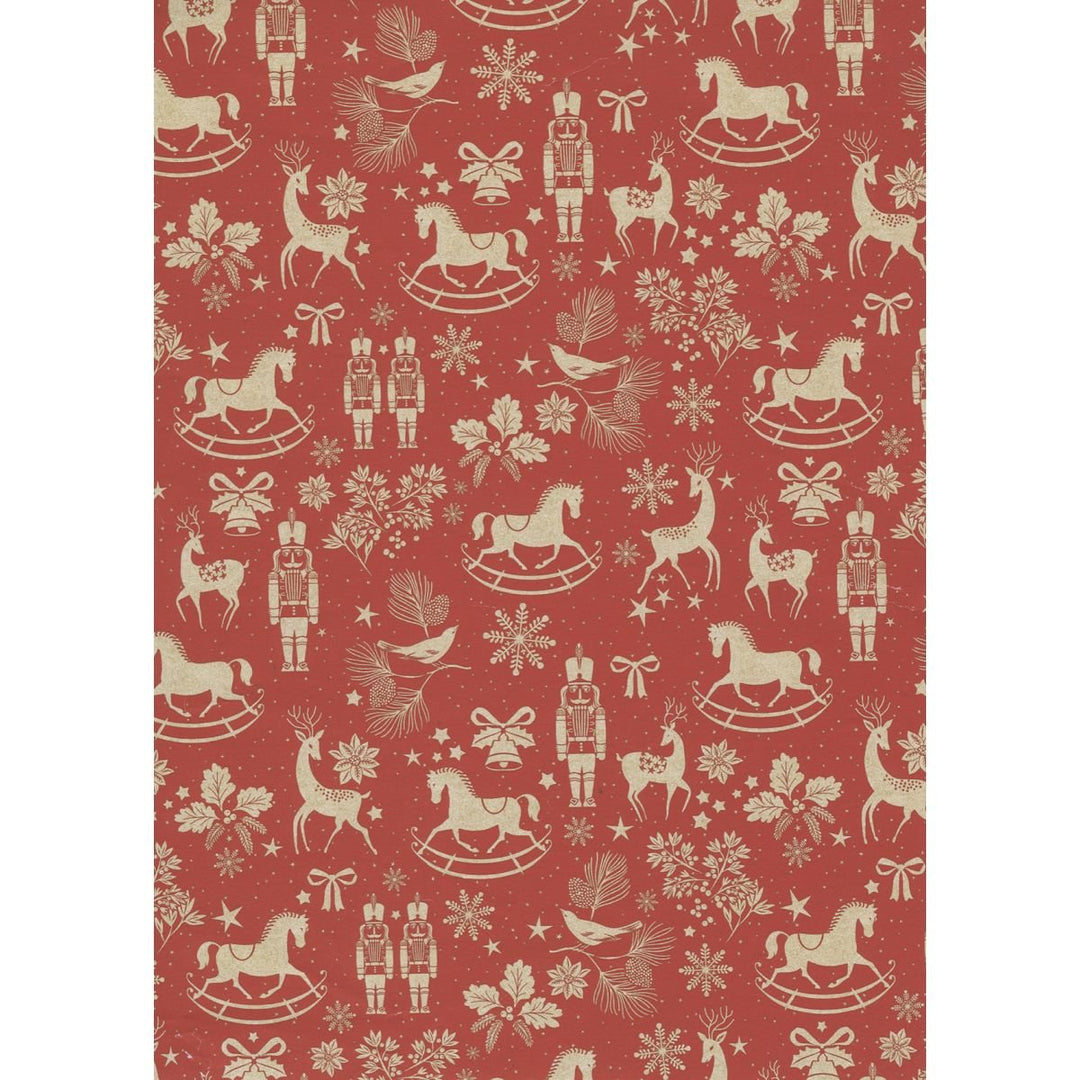 Julepapir Barn – 2 x 0,7 m Gavepapir (6 motiver) for barn - Brobrobrille